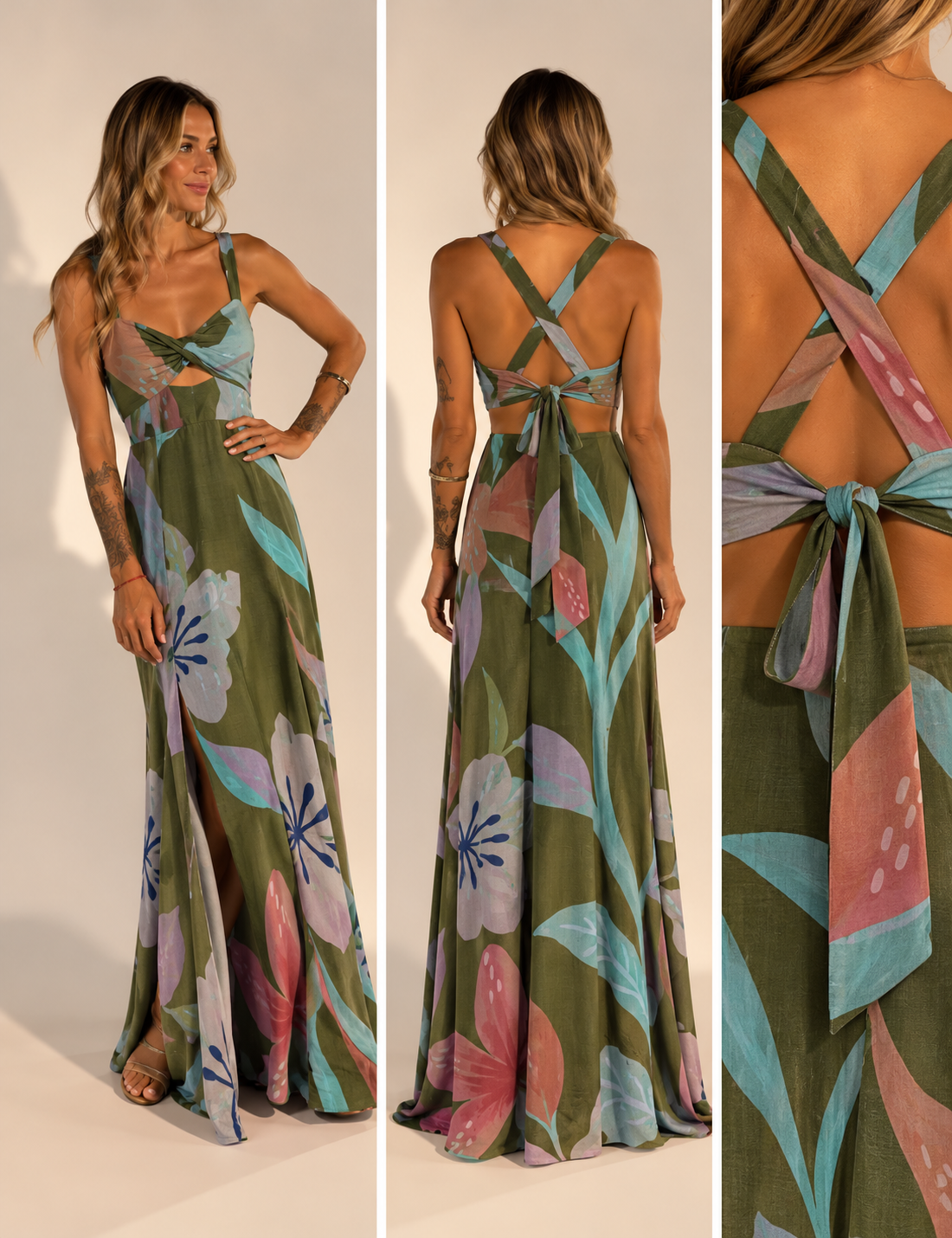 HA'ENA hand-dyed dress