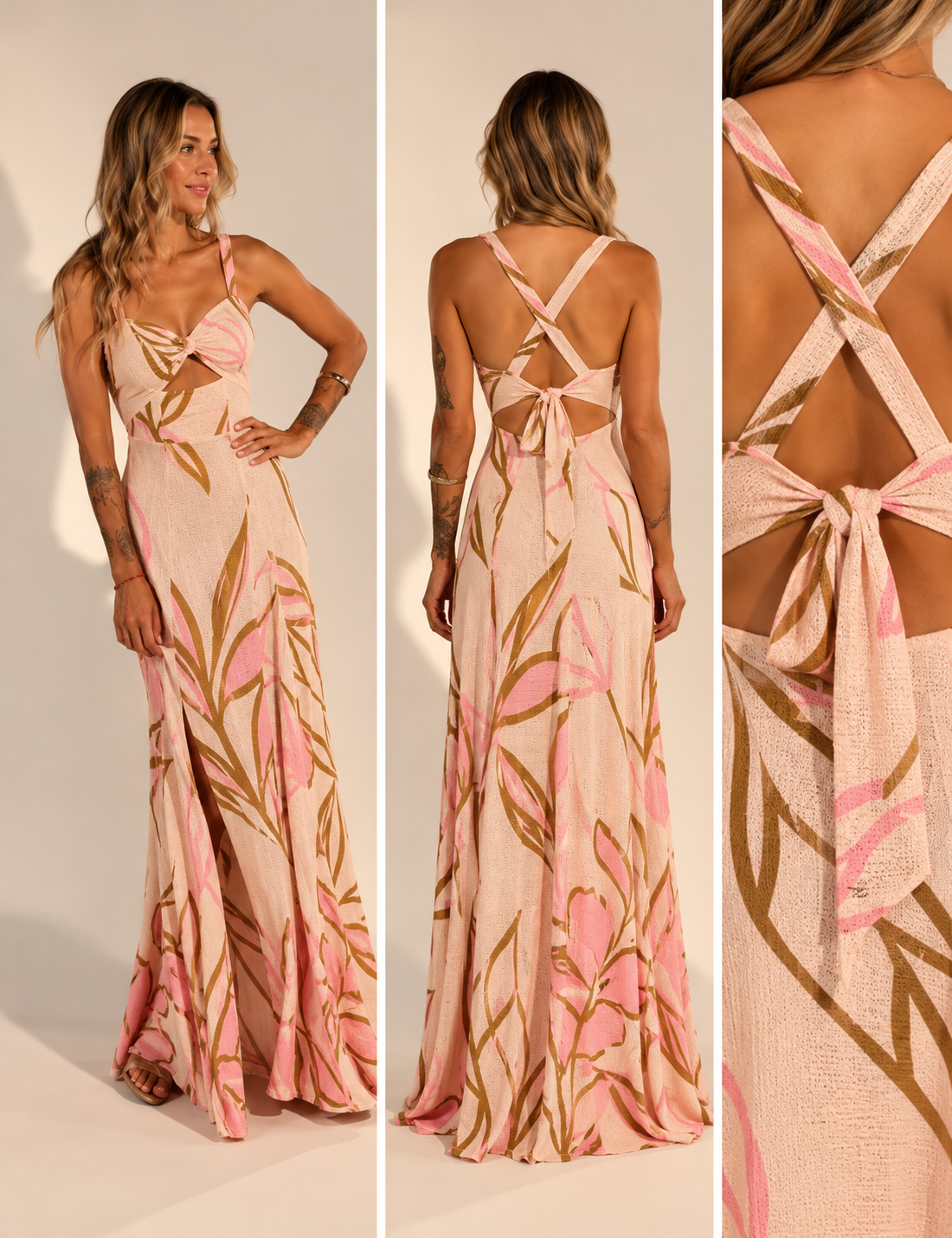 HA'ENA hand-dyed dress