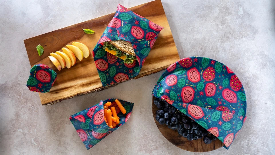 Bees Wax Food Wraps - 3 pack