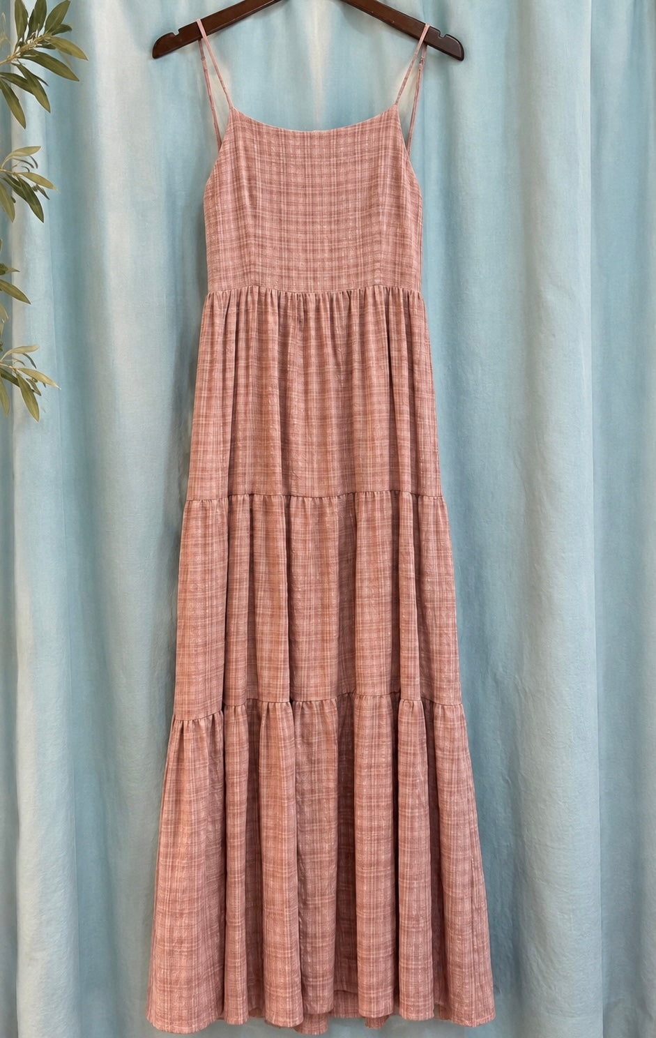MURA tiered linen Dress