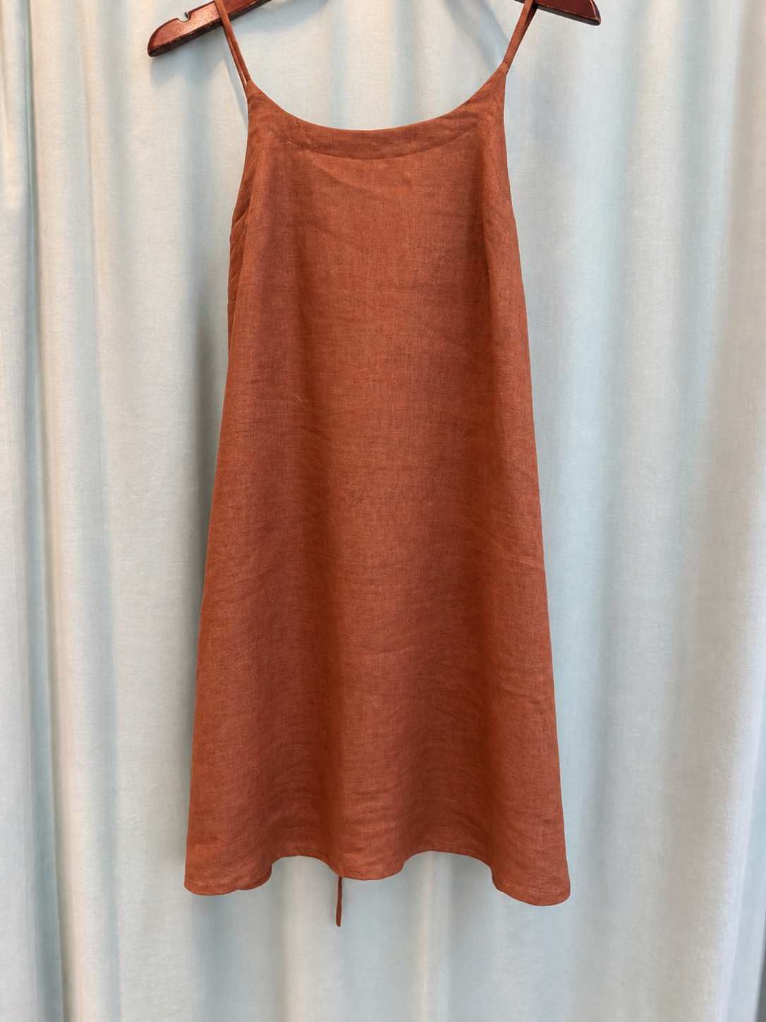 SAVA linen slip dress