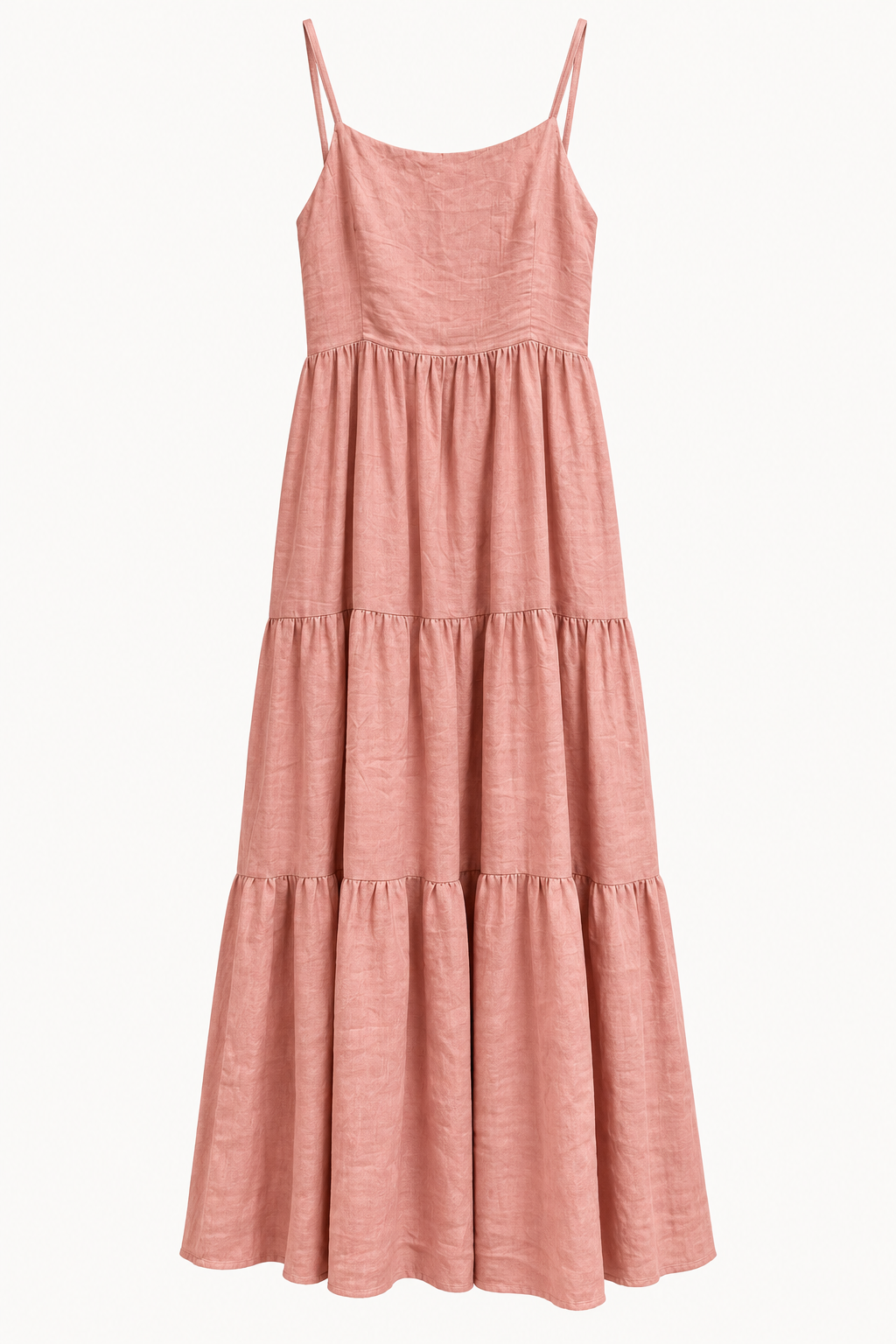 MURA tiered linen Dress