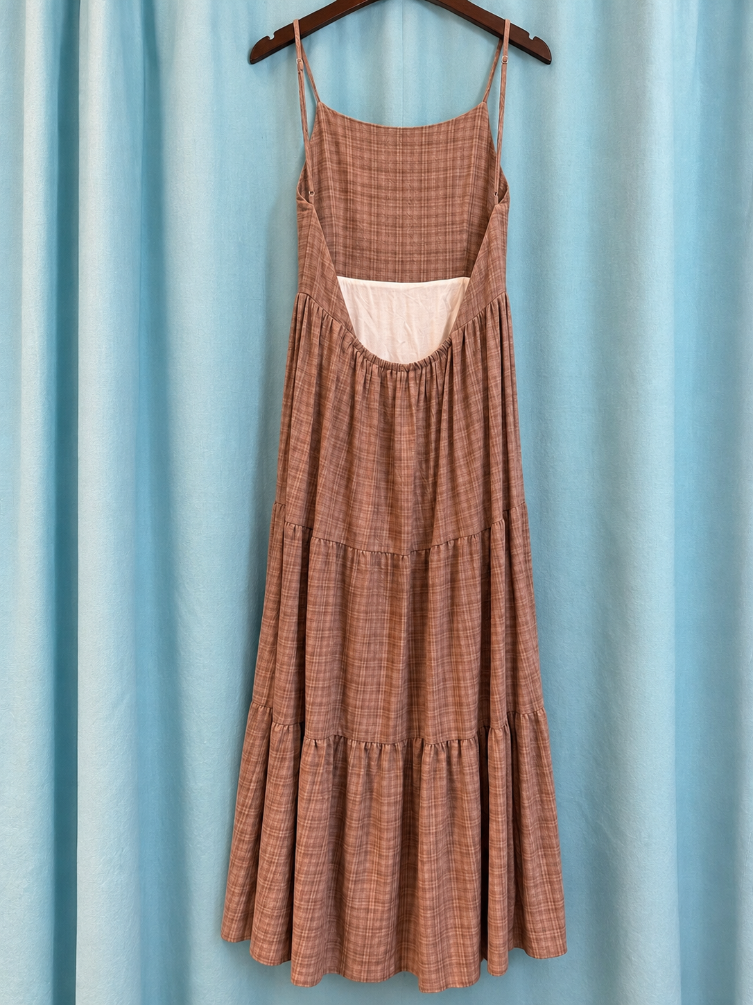 MURA tiered linen Dress