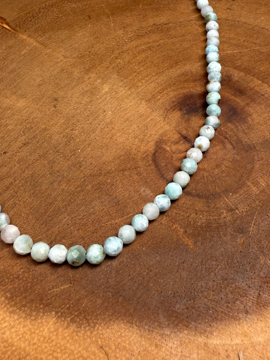 Larimar w/puka clasp Bracelet