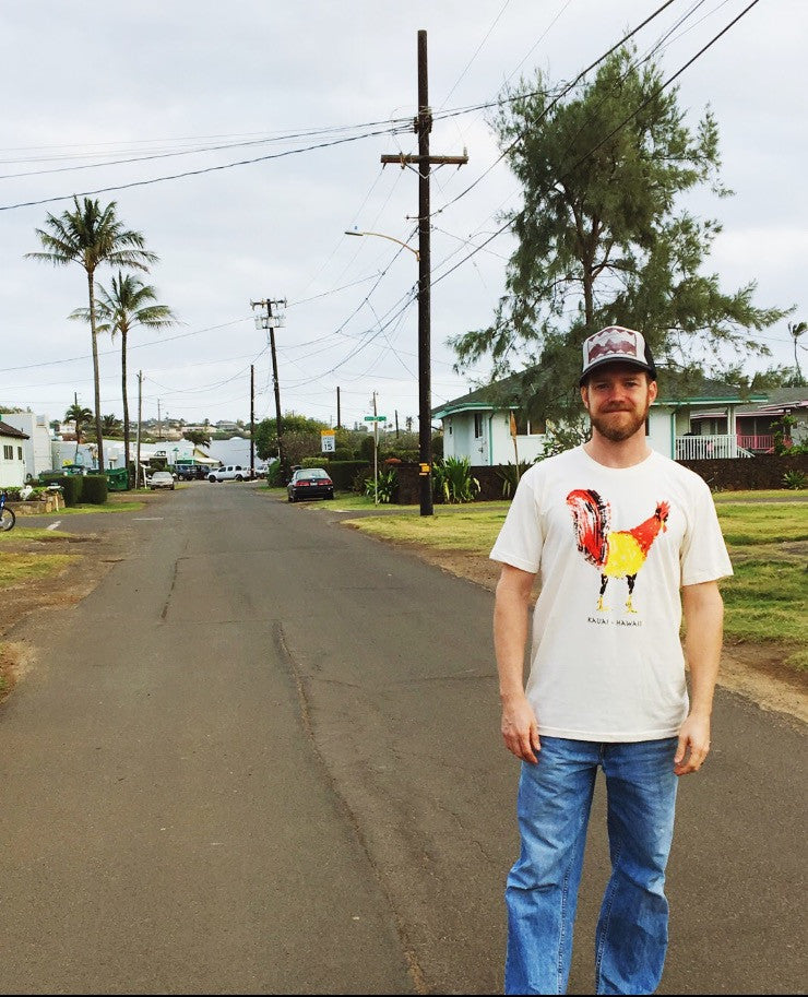 Kauai Rooster Tee