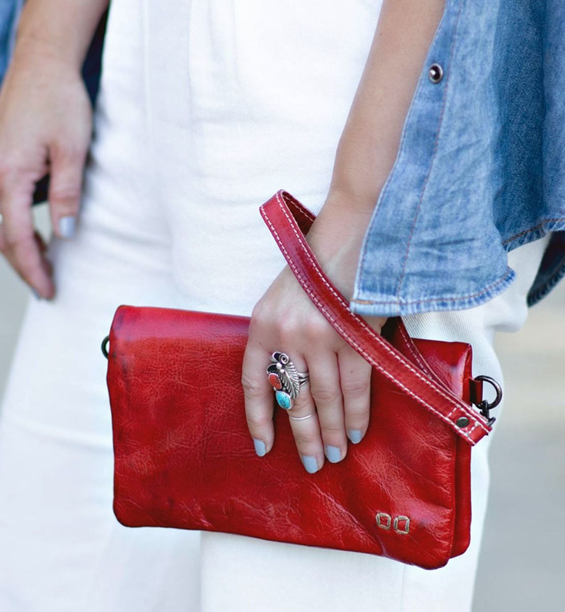 CADENCE leather bag